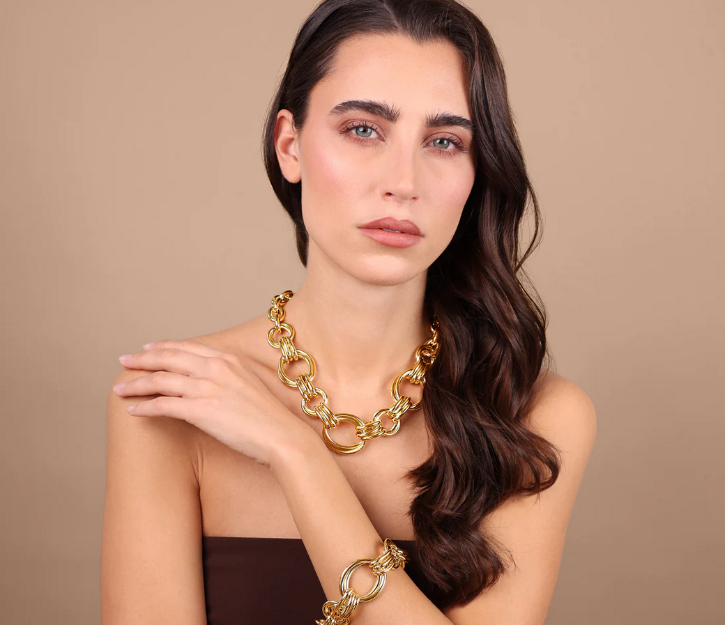 Collana placcati oro - immagine 2