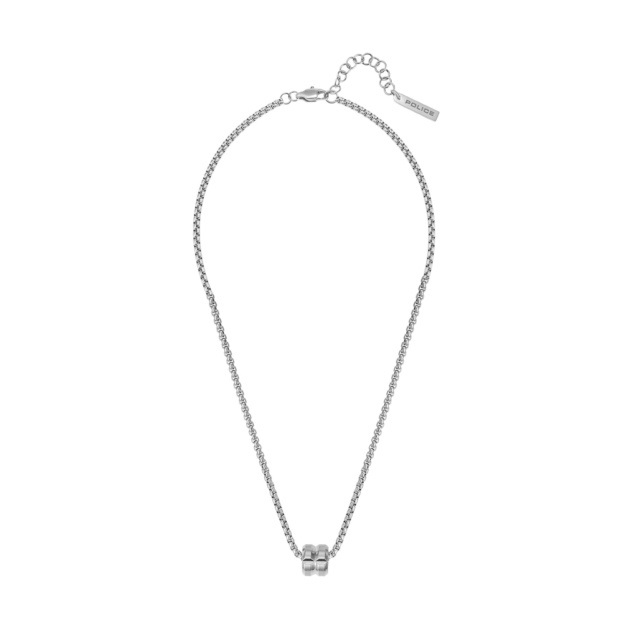 POLICE necklace in 316L steel, with pendant